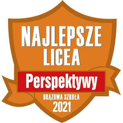 Nagroda Najlepsze Licea Brązowa Szkoła 2021 portalu Perspektywy
