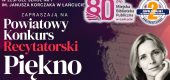 Powiatowy Konkurs Recytatorski „Piękno codzienności. Poezja Agnieszki Osieckiej”